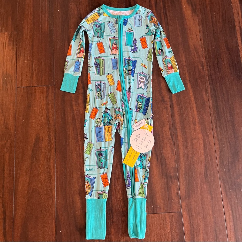 Little Sleepies Monsters Inc zippy